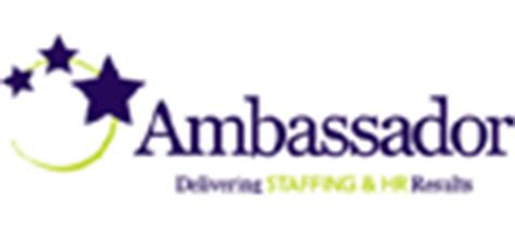 ambassador personnel|ambassador personnel jobs near me.